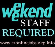 Cash JOBS Offered (Weekend Staff Required)